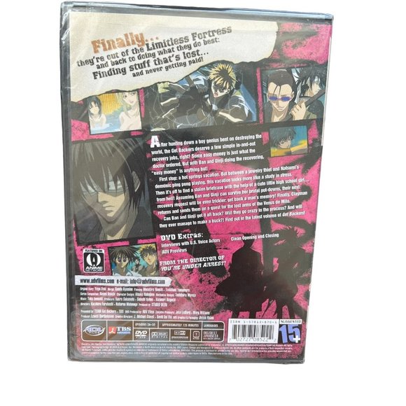 GetBackers - Vol. 6: Back in Business (DVD, 2005) Episodes 26-30 Cartoon Anime - Picture 2 of 3